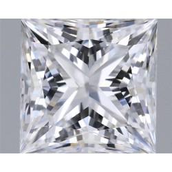 Diament laboratoryjny bezbarwny szlif princess, 1.2ct, VVS1, D, IGI LG717595784