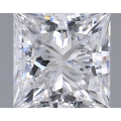 Diament laboratoryjny bezbarwny szlif princess, 1.2ct, VVS2, D, IGI LG713548758