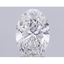 Diament laboratoryjny bezbarwny szlif owalny, 2.73ct, VVS2, E, IGI LG743569922