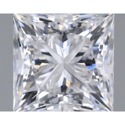 Diament laboratoryjny bezbarwny szlif princess, 1.24ct, VVS1, D, IGI LG713548756