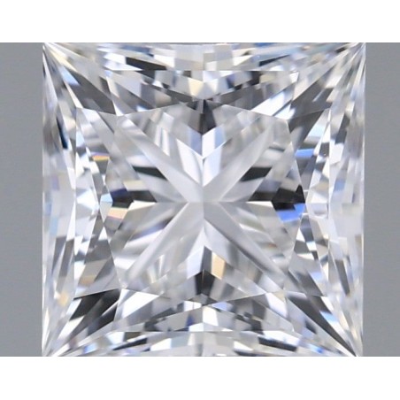 Diament laboratoryjny bezbarwny szlif princess, 1.24ct, VVS1, D, IGI LG713548756