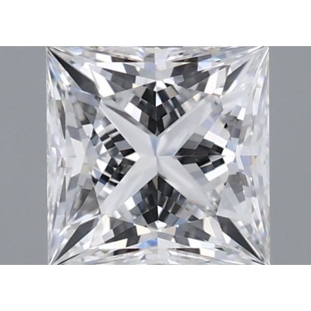 Diament laboratoryjny bezbarwny szlif princess, 1.23ct, VVS1, D, IGI LG717584814