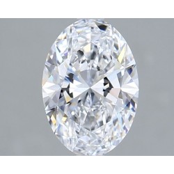 Diament laboratoryjny bezbarwny szlif owalny, 1.53ct, VVS2, D, IGI LG743511847