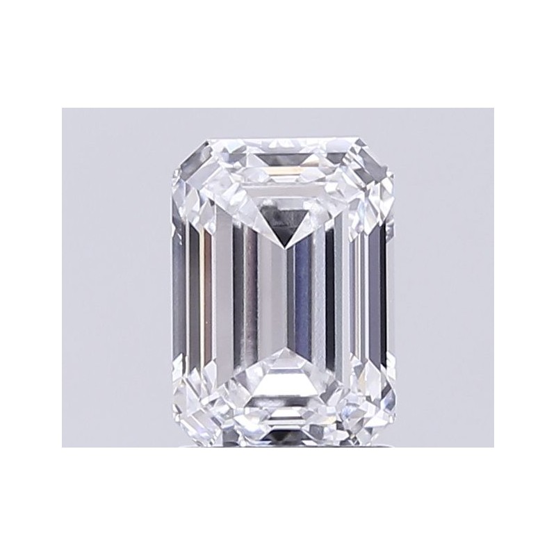 Diament laboratoryjny bezbarwny szlif szmaragdowy, 2.07ct, VVS2, D, IGI LG743569926