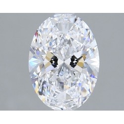 Diament laboratoryjny bezbarwny szlif owalny, 1.54ct, VVS2, D, IGI LG743562246