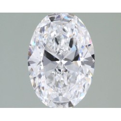 Diament laboratoryjny bezbarwny szlif owalny, 1.55ct, VVS2, D, IGI LG743562458