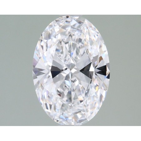 Diament laboratoryjny bezbarwny szlif owalny, 1.52ct, VVS2, D, IGI LG743562487