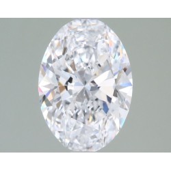 Diament laboratoryjny bezbarwny szlif owalny, 1.58ct, VVS2, D, IGI LG743562489