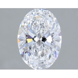 Diament laboratoryjny bezbarwny szlif owalny, 1.51ct, VVS2, D, IGI LG743562253
