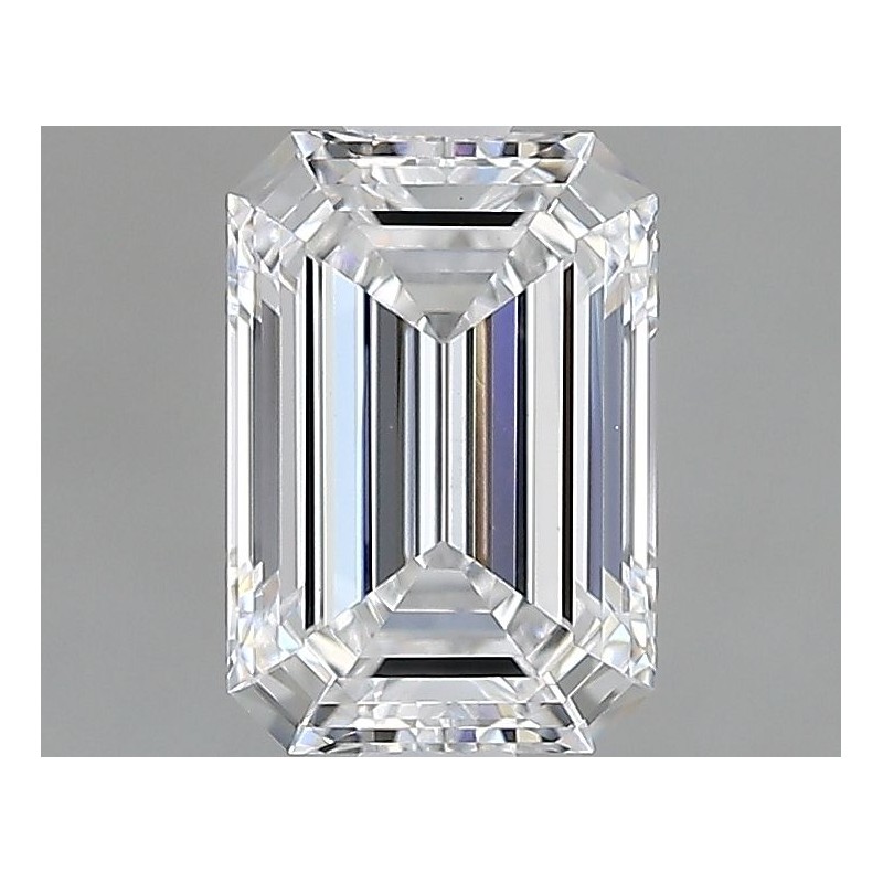 Diament laboratoryjny bezbarwny szlif szmaragdowy, 1.02ct, VVS2, E, IGI LG729574338