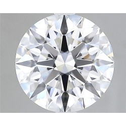 Diament laboratoryjny bezbarwny szlif okrągły, 2.52ct, VVS2, D, GIA 2235606901