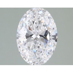 Diament laboratoryjny bezbarwny szlif owalny, 1.51ct, VVS2, D, IGI LG743562293