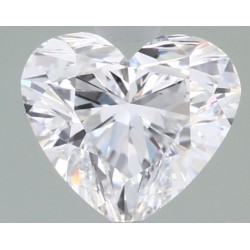 Diament laboratoryjny bezbarwny serce, 1ct, VVS2, D, IGI LG743563397