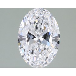Diament laboratoryjny bezbarwny szlif owalny, 1.5ct, VVS2, D, IGI LG743562212
