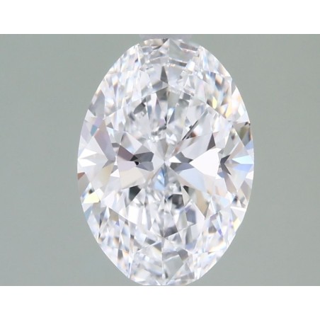 Diament laboratoryjny bezbarwny szlif owalny, 1.51ct, VVS2, D, IGI LG743562276