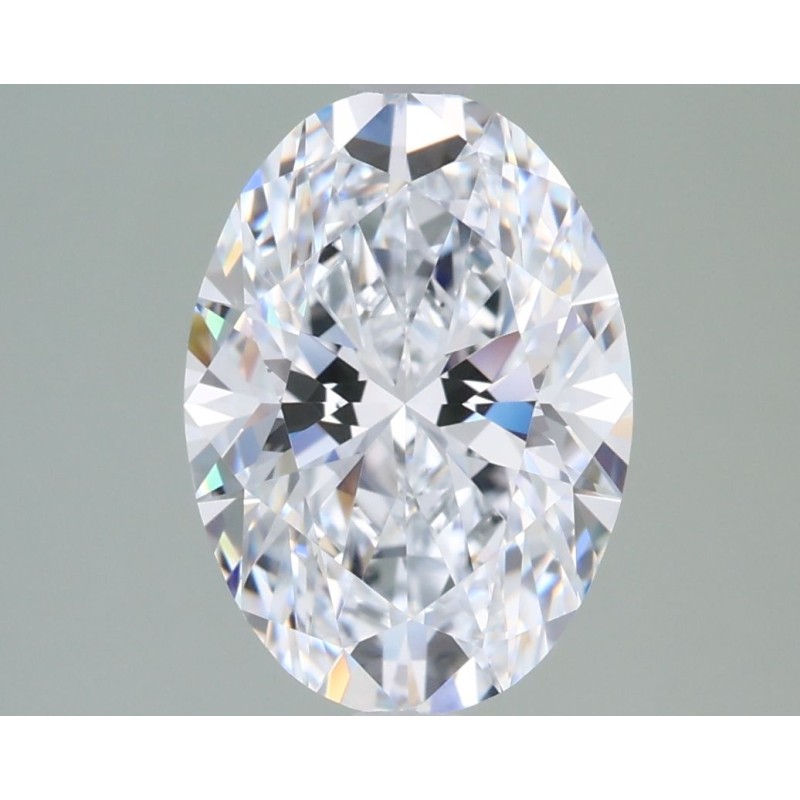 Diament laboratoryjny bezbarwny szlif owalny, 2.57ct, VVS2, E, IGI LG743578586