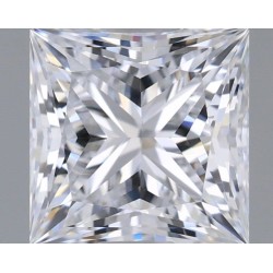 Diament laboratoryjny bezbarwny szlif princess, 1.26ct, VVS1, D, IGI LG717540721