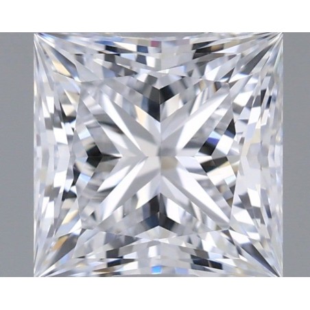 Diament laboratoryjny bezbarwny szlif princess, 1.26ct, VVS1, D, IGI LG717540721