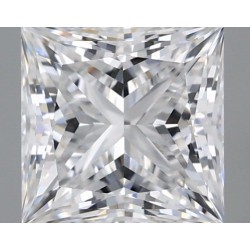 Diament laboratoryjny bezbarwny szlif princess, 1.25ct, VVS2, D, IGI LG717540297