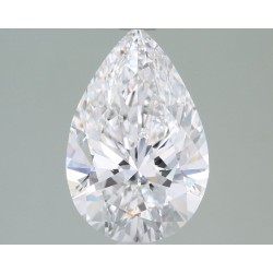 Diament laboratoryjny bezbarwny szlif gruszkowy, 2.04ct, VVS2, E, IGI LG743578528