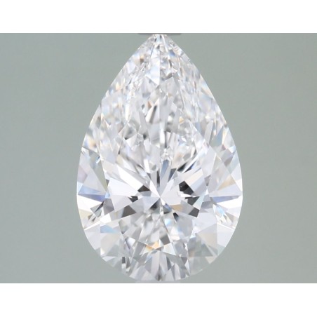Diament laboratoryjny bezbarwny szlif gruszkowy, 2.04ct, VVS2, E, IGI LG743578528