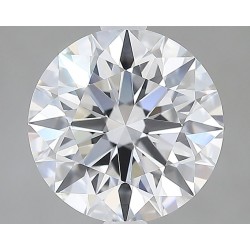 Diament laboratoryjny bezbarwny szlif okrągły, 2.05ct, VVS2, E, GIA 5231755205