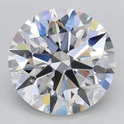 Diament laboratoryjny bezbarwny szlif okrągły, 2.02ct, VVS2, D, IGI LG724530047