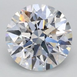 Diament laboratoryjny bezbarwny szlif okrągły, 2.03ct, VVS2, D, IGI LG724530061