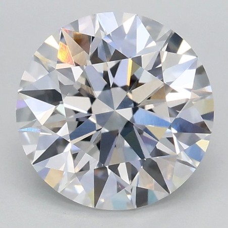 Diament laboratoryjny bezbarwny szlif okrągły, 2.03ct, VVS2, D, IGI LG724530061