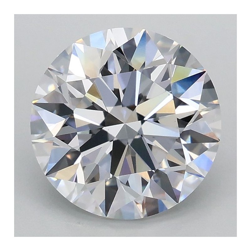 Diament laboratoryjny bezbarwny szlif okrągły, 2.03ct, VVS2, D, IGI LG724530060