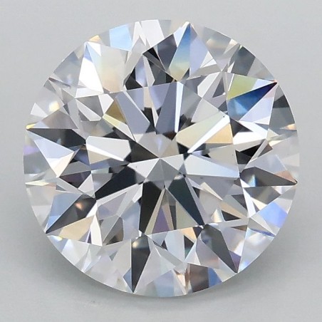 Diament laboratoryjny bezbarwny szlif okrągły, 2.03ct, VVS2, D, IGI LG724530060
