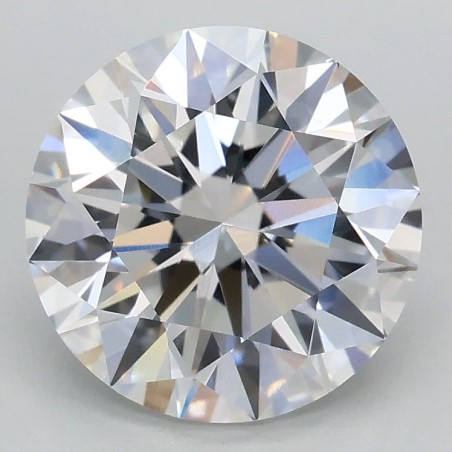 Diament laboratoryjny bezbarwny szlif okrągły, 2.5ct, VVS2, D, IGI LG733581814