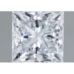 Diament laboratoryjny bezbarwny szlif princess, 1.35ct, VVS1, D, IGI LG683544170