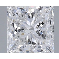 Diament laboratoryjny bezbarwny szlif princess, 1.26ct, VVS1, D, IGI LG683544029