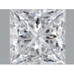 Diament laboratoryjny bezbarwny szlif princess, 1.24ct, VVS2, D, IGI LG683543998