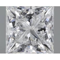 Diament laboratoryjny bezbarwny szlif princess, 1.24ct, VVS2, D, IGI LG743522347