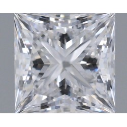 Diament laboratoryjny bezbarwny szlif princess, 1.27ct, VVS2, D, IGI LG729570456