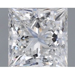 Diament laboratoryjny bezbarwny szlif princess, 1.24ct, VVS2, E, IGI LG726536980