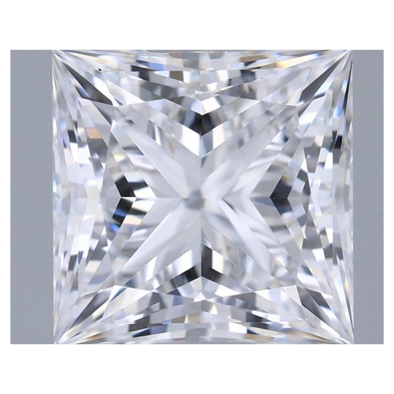 Diament laboratoryjny bezbarwny szlif princess, 1.24ct, VVS2, D, IGI LG717586016