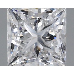 Diament laboratoryjny bezbarwny szlif princess, 1.25ct, VVS2, D, IGI LG723541097