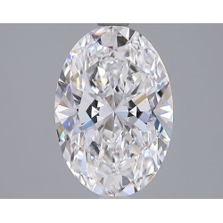 Diament laboratoryjny bezbarwny szlif owalny, 2.56ct, VVS2, D, IGI LG750535013