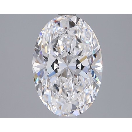 Diament laboratoryjny bezbarwny szlif owalny, 2.56ct, VVS2, D, IGI LG750535013