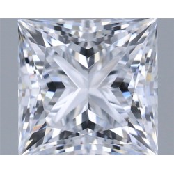 Diament laboratoryjny bezbarwny szlif princess, 1.29ct, VVS2, E, IGI LG717584828