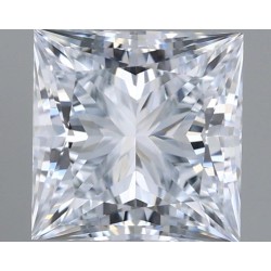 Diament laboratoryjny bezbarwny szlif princess, 1.34ct, VVS2, F, IGI LG683544207