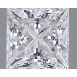 Diament laboratoryjny bezbarwny szlif princess, 1.28ct, VVS1, D, IGI LG683544303