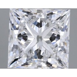 Diament laboratoryjny bezbarwny szlif princess, 1.33ct, VVS2, D, IGI LG683544198