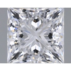 Diament laboratoryjny bezbarwny szlif princess, 1.34ct, VVS1, D, IGI LG713548753