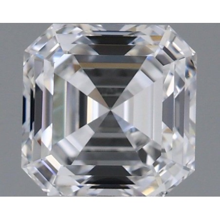 Diament laboratoryjny bezbarwny szlif szmaragdowy kwadratowy, 1.5ct, VVS2, D, IGI LG598379694