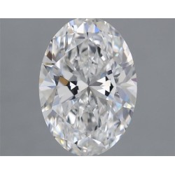 Diament laboratoryjny bezbarwny szlif owalny, 1.55ct, VVS2, D, IGI LG706569219