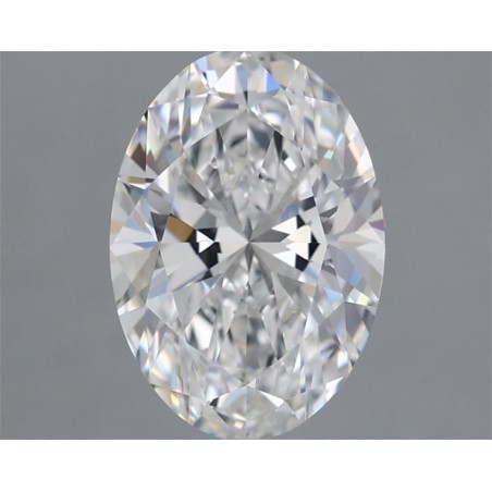 Diament laboratoryjny bezbarwny szlif owalny, 1.55ct, VVS2, D, IGI LG706569219